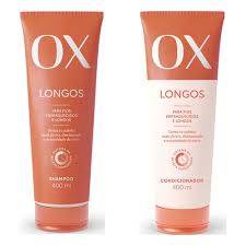 OX Kit Longos Shampoo + Condicionador (400ml cada) Oferta!